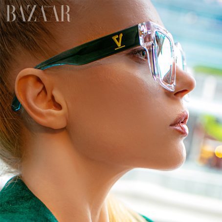 Lunettes Solaire «V Signature» – Green Blue