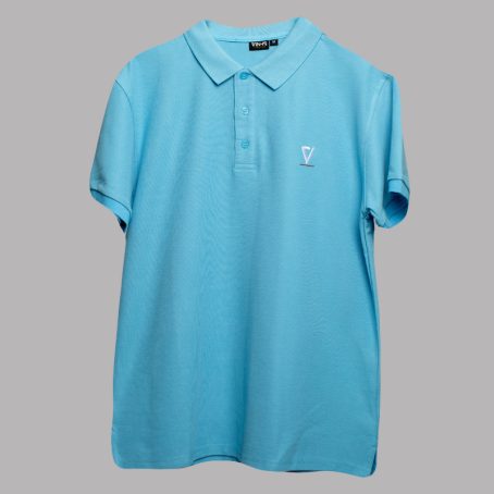 Polo «Les Classiques» – Bleu ciel, M