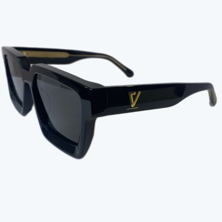 Lunettes unisexe Solaire «V Signature» – Black
